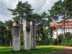 Das Fucik-Denkmal im Volkspark Pankow