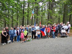 Gedenken auf dem Berg Zaly